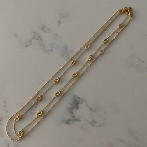 Madewell gold necklaces - set of 2 - NWOT